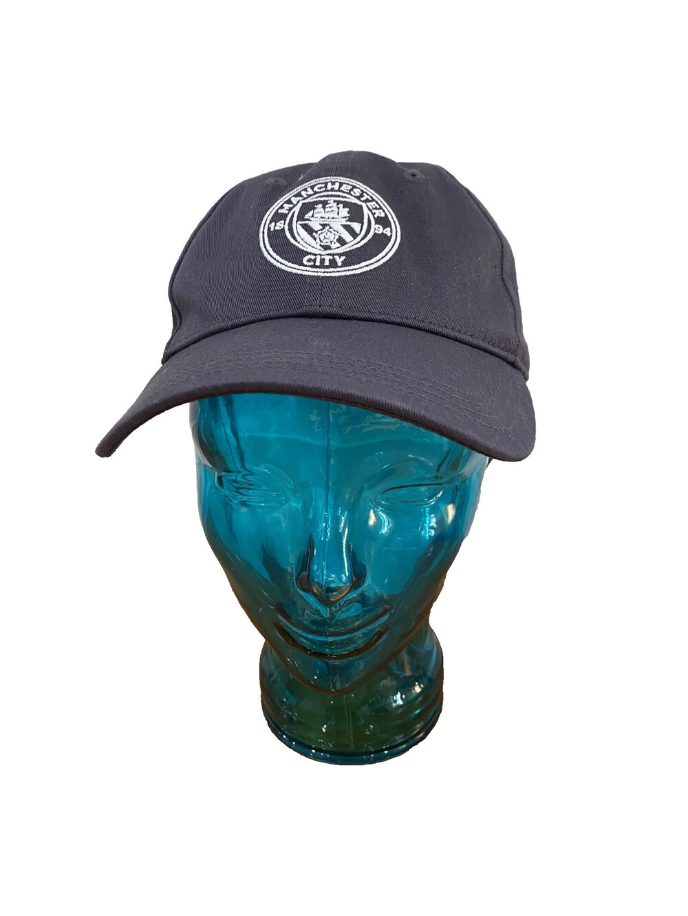 Puma Adult Manchester City Essentials Cap Strapback One Size Hat Blue